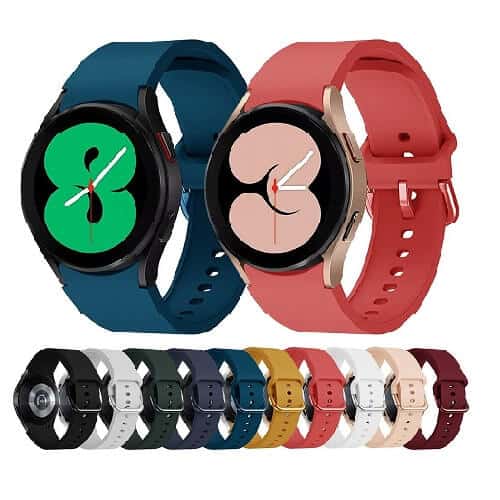 For Samsung Galaxy Watch 4 40mm 44mm /Watch 4 Classic 42mm 46mm Replacement Wristband, Adjustable Silicone Strap Wrist Band For Women Men Unisex For Samsung Galaxy Watch 4 40mm 44mm /Watch 4 Classic 42mm 46mm Replacement Wristband, Adjustable Silicone Strap Wrist Band For Women Men Unisex